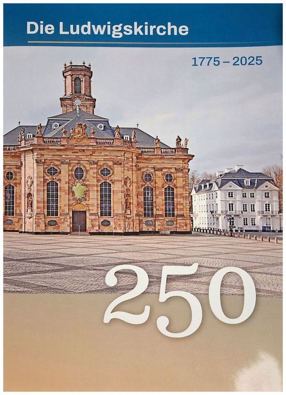 2025/14egb Saar / Sarre Ludwidskirche (1775-2025) wariant B (numerowana seria LK w folderze) + autograf dr. Thomasa Bergholza + autograf Mateja Gábriša 2025/14egb Saar / Sarre Ludwidskirche (1775-2025) wariant B (numerowana seria LK w folderze) + autograf dr. Thomasa Bergholza + autograf Mateja Gábriša