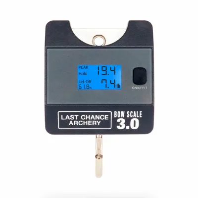 Last Chance Archery Bow Scale 3.0 Hanging Last Chance Archery Bow Scale 3.0 Hanging