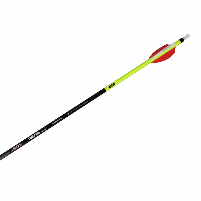 Shocq Fletched Arrow Pavo 6.2 (12 St) Shocq Fletched Arrow Pavo 6.2 (12 St)