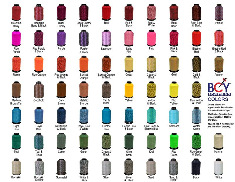 Custom String Recurve (Zweifarbig)