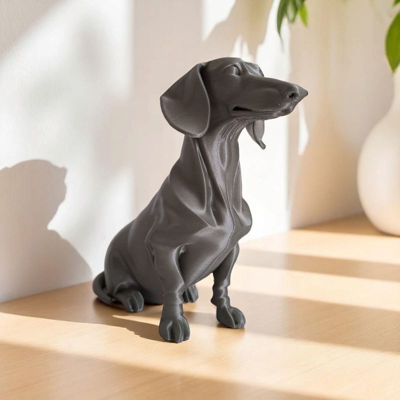 Skulptur "Dachshund"
