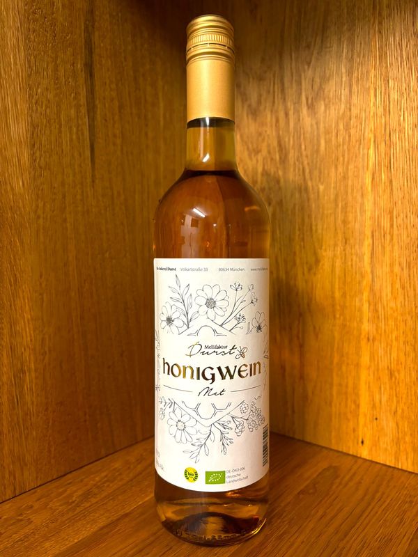 Bio-Honigwein / Bio-Met, lieblich-halbtrocken, 13 % Alk., 0,75 L