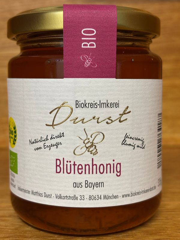 Bio-Blütenhonig, flüssig, 335 g