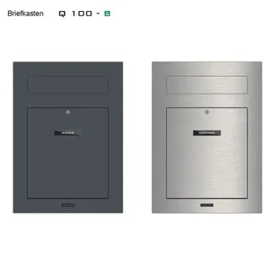 Unterputzbriefkasten in RAL Farbe oder Edelstahl