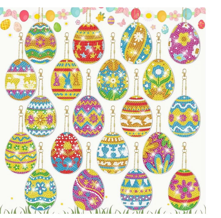Porte clés oeuf de pâque