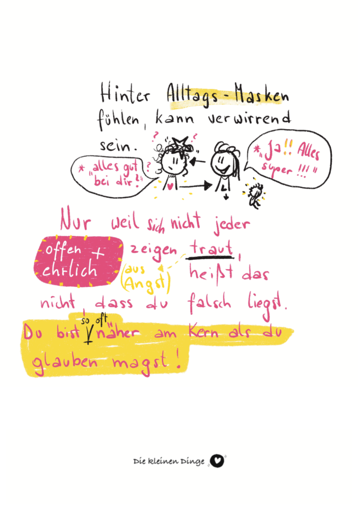 Impulskarte - Alltags Maskerade (digital)