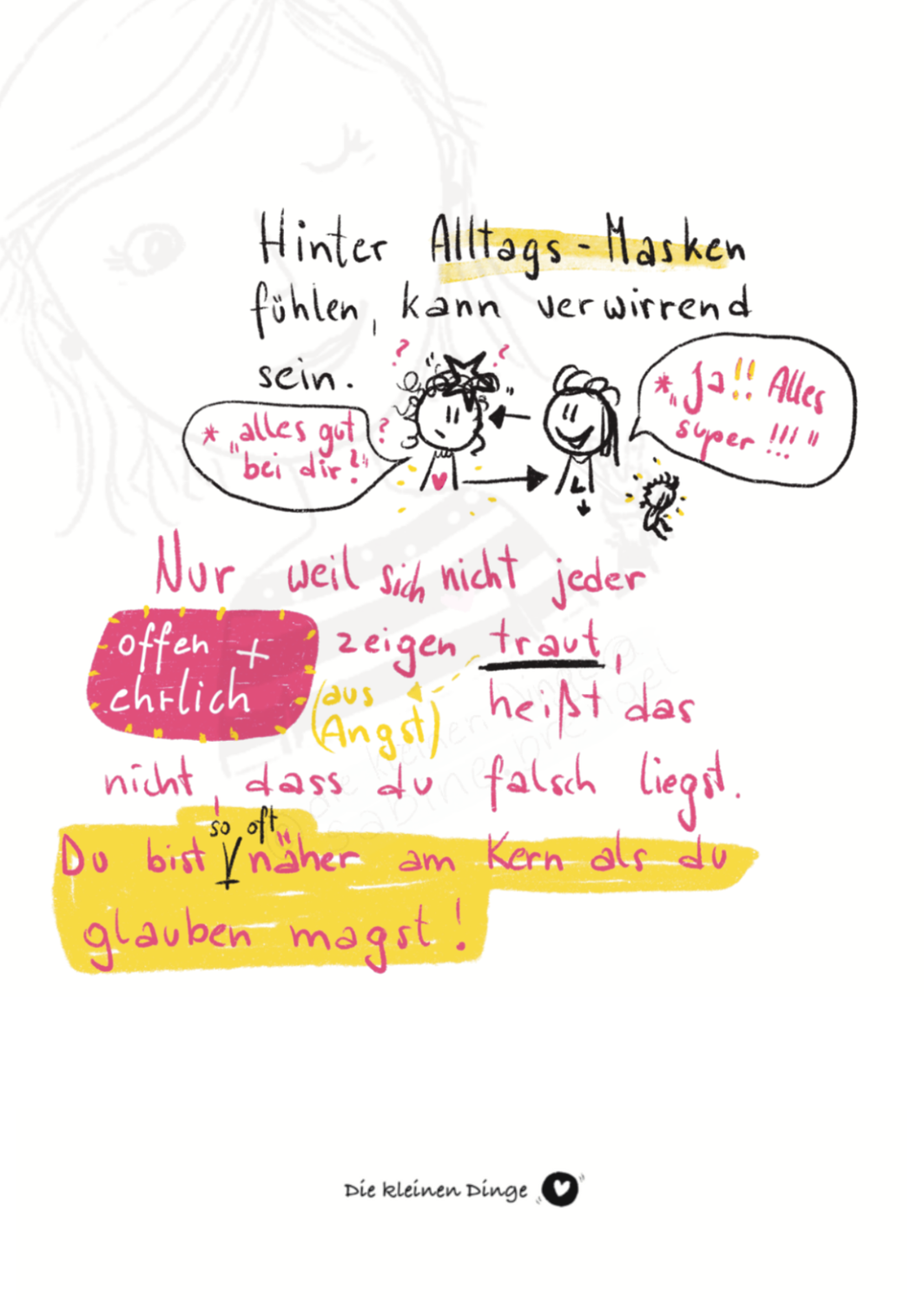 Impulskarte - Alltags Maskerade (digital)