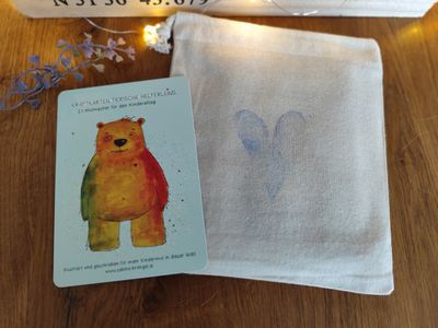 Kraftkarten für Kinder  "Tierische Helferlein" 21er Set + Download Material