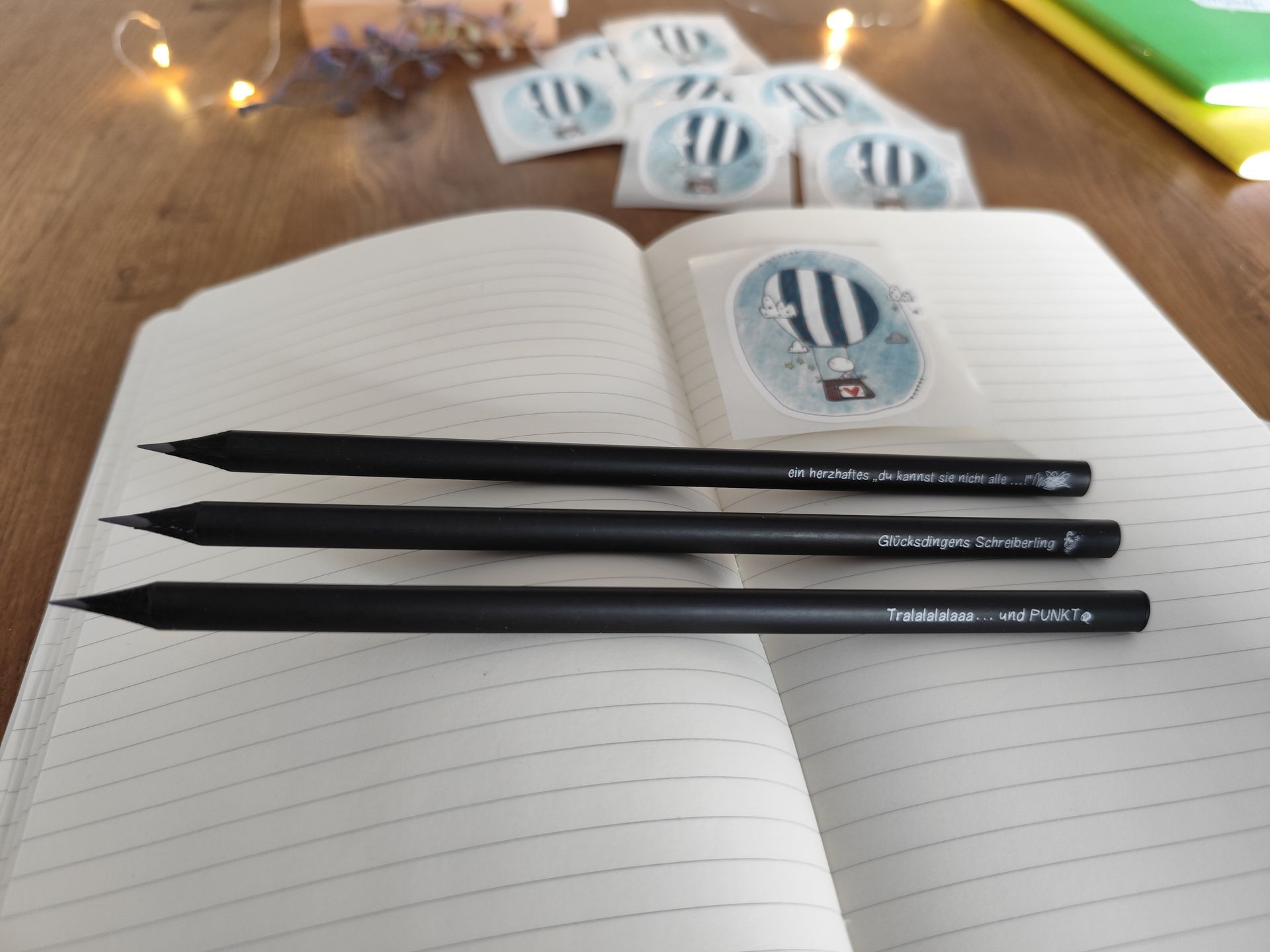 Bleistift Glücksdingens Schreiberling 3er Set