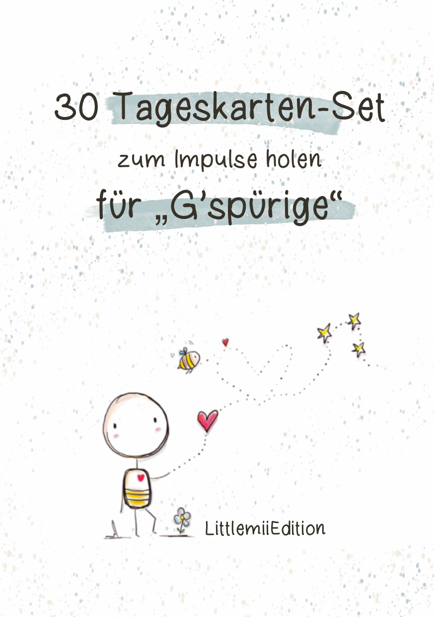 Impulskarten für Erwachsene Littlemii’s Tagesimpulse  30er Set