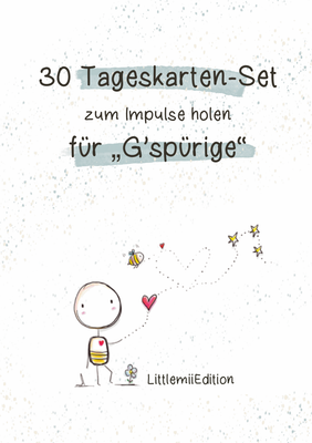 Impulskarten für Erwachsene Littlemii’s Tagesimpulse  30er Set