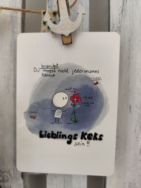Impulskarte - Lieblingskeks