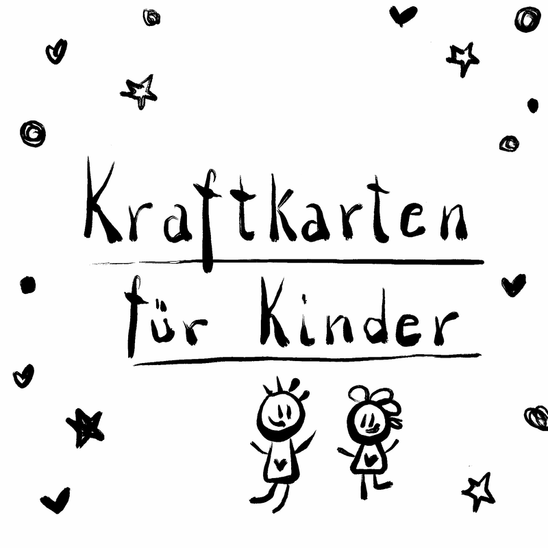 Affirmationskartenset Kraftkarten Kinder