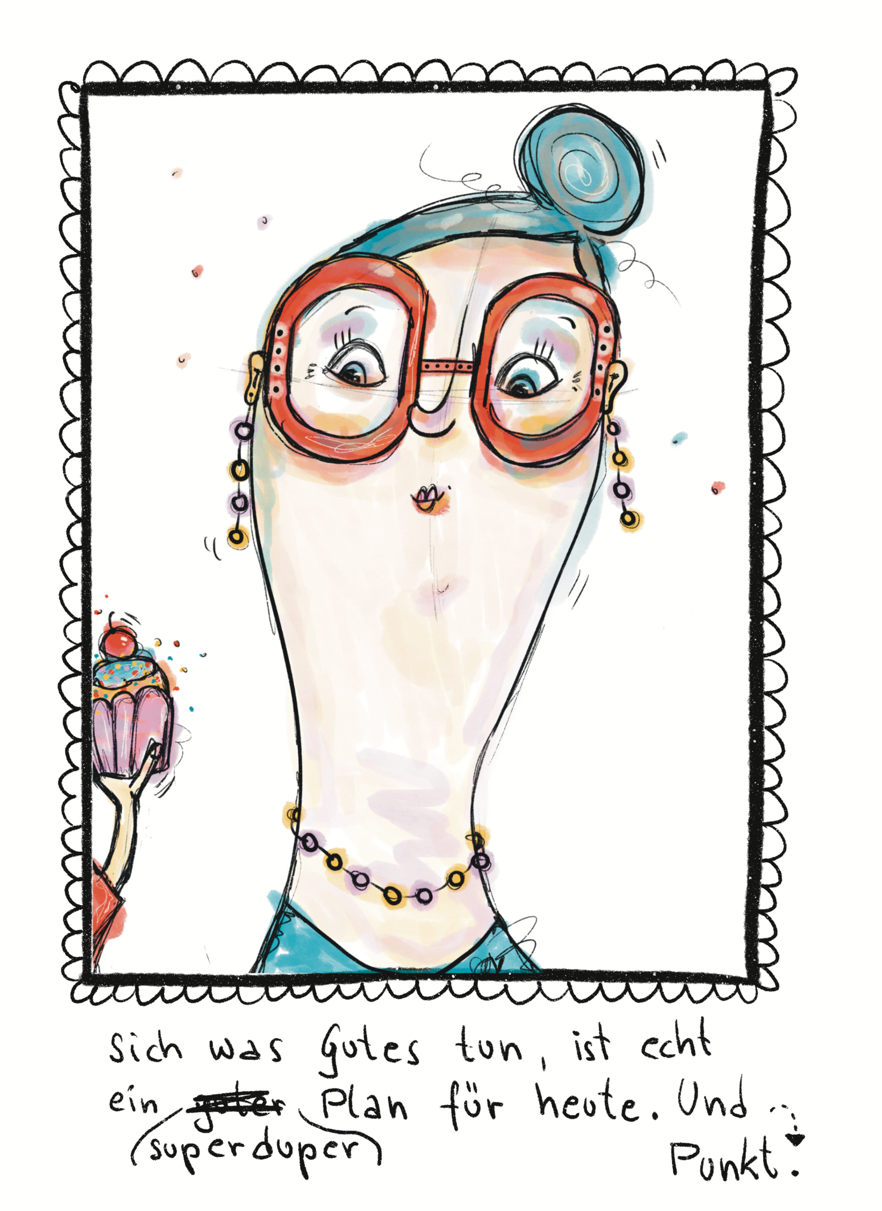 Statement Karte - Kuchen für dich