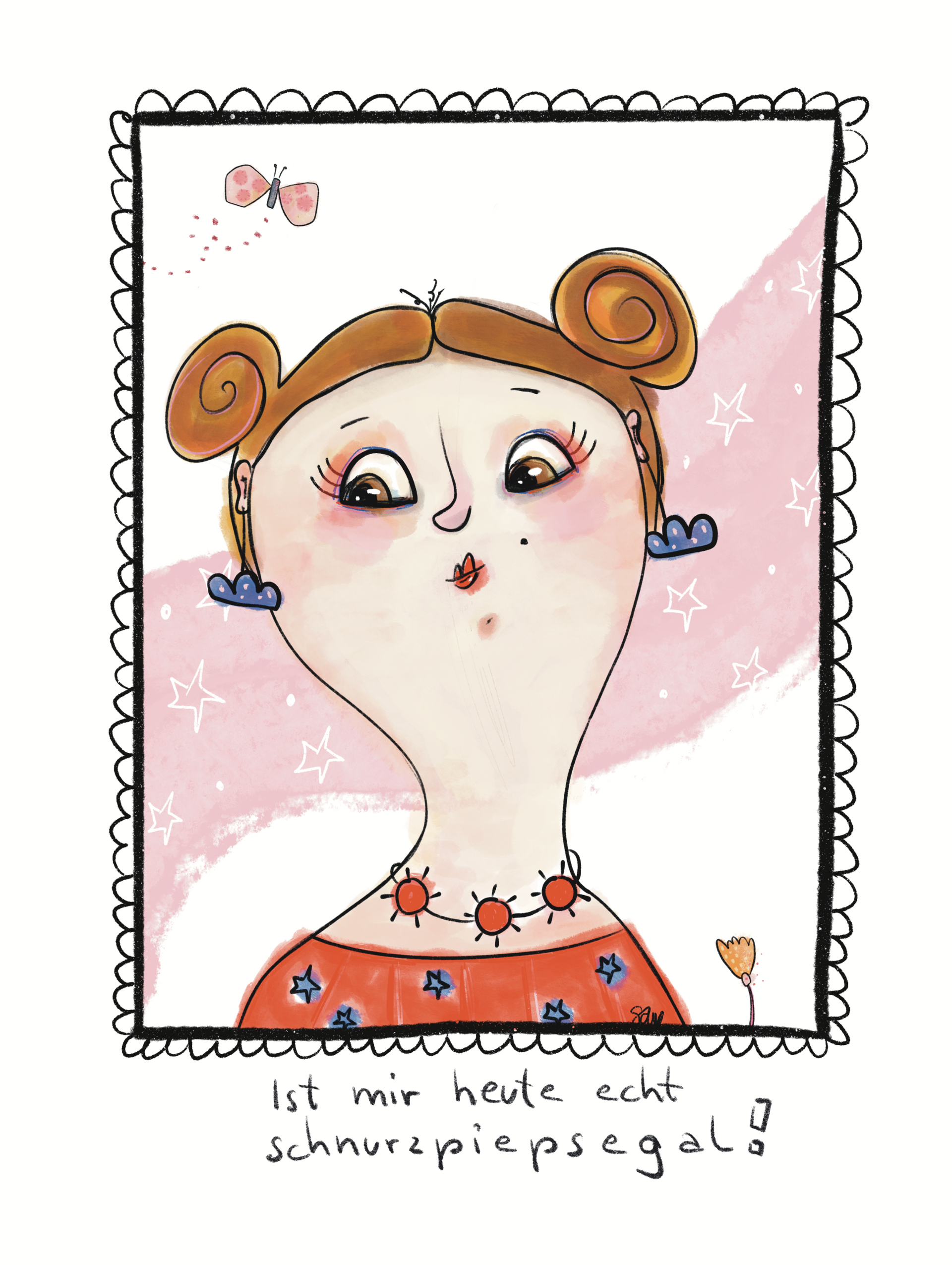 Statement Karte schnurzpiepsegal