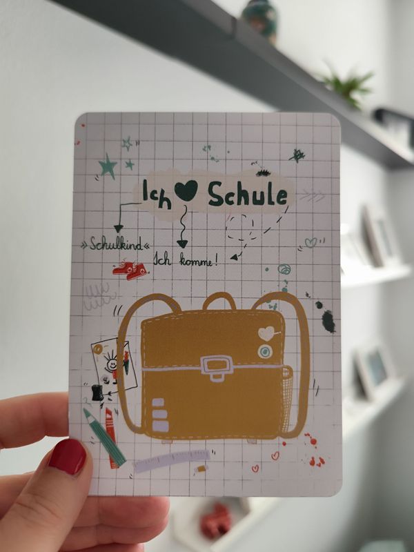 Statement Karte - Schulanfänger 