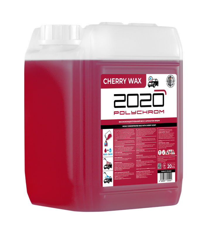 Lackpflegewachs mit Kirscharoma “Cherry Wax”, 20 L