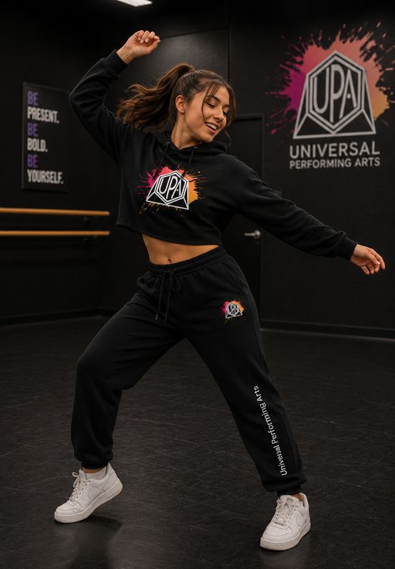 UPA Ladies Cropped Hoodie