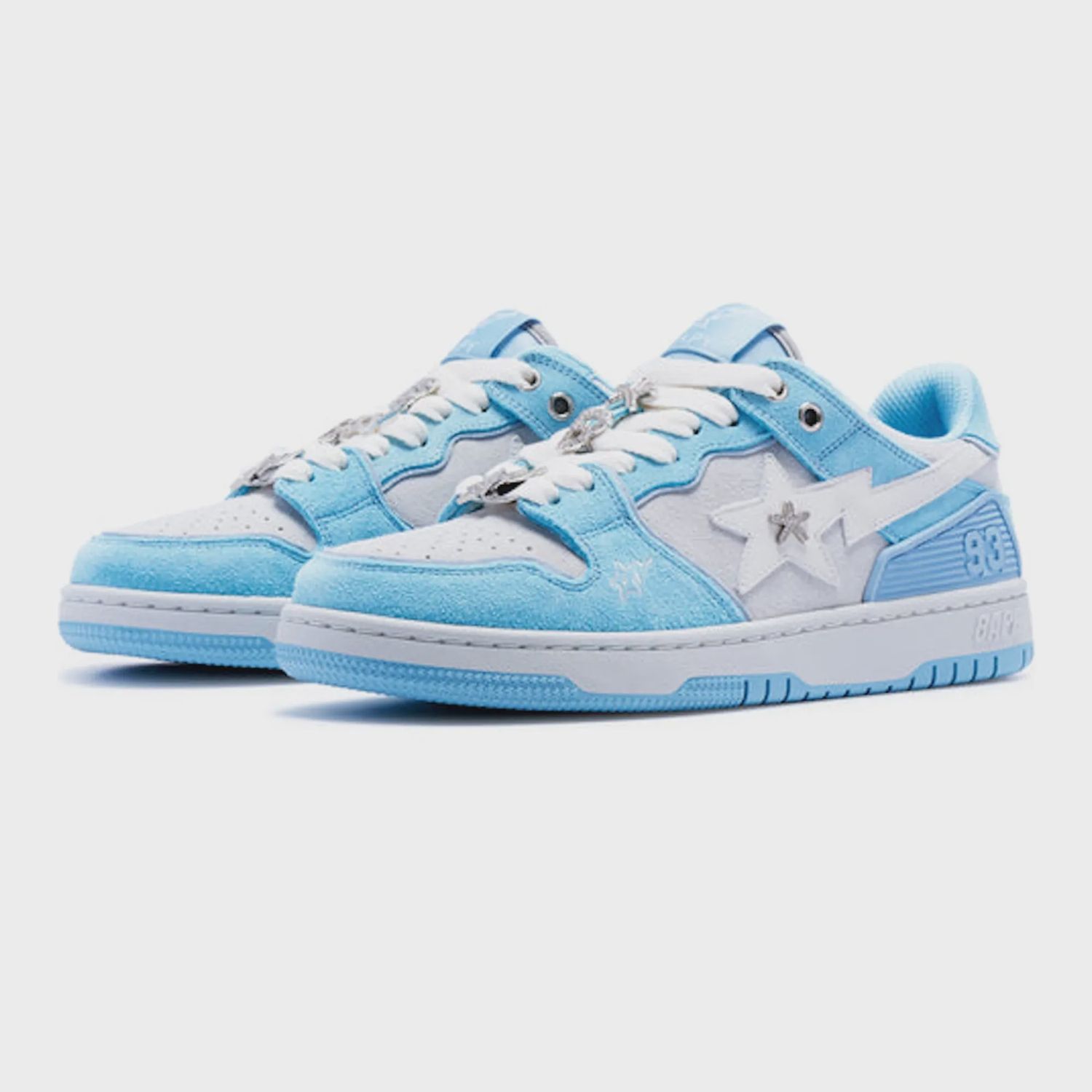 A Bathing Ape Bape SK8 Sta Blue Mist by Bapy (Women&#39;s)