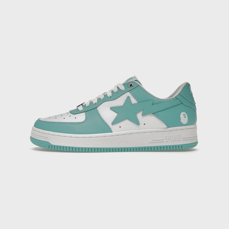A Bathing Ape Bape Sta White Green (2022)