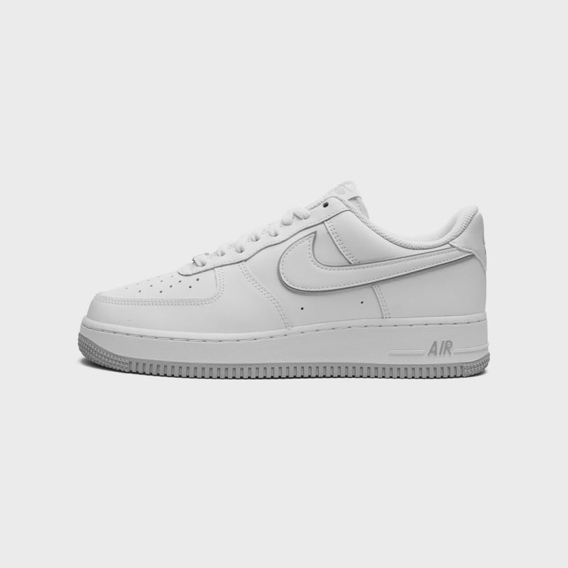 Nike Air Force 1 &#39;07 Low White Wolf Grey Sole