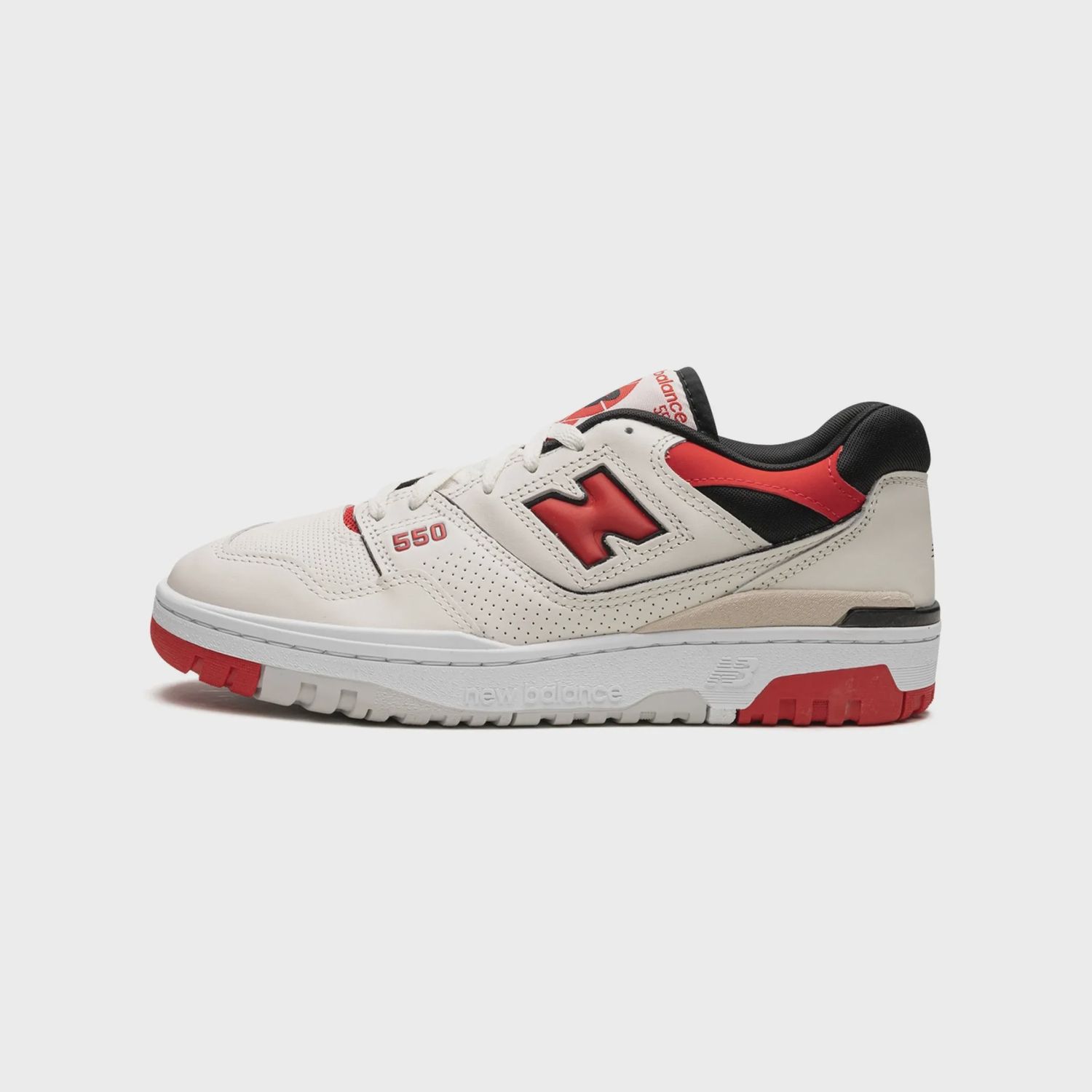 New Balance 550 Sea Salt True Red