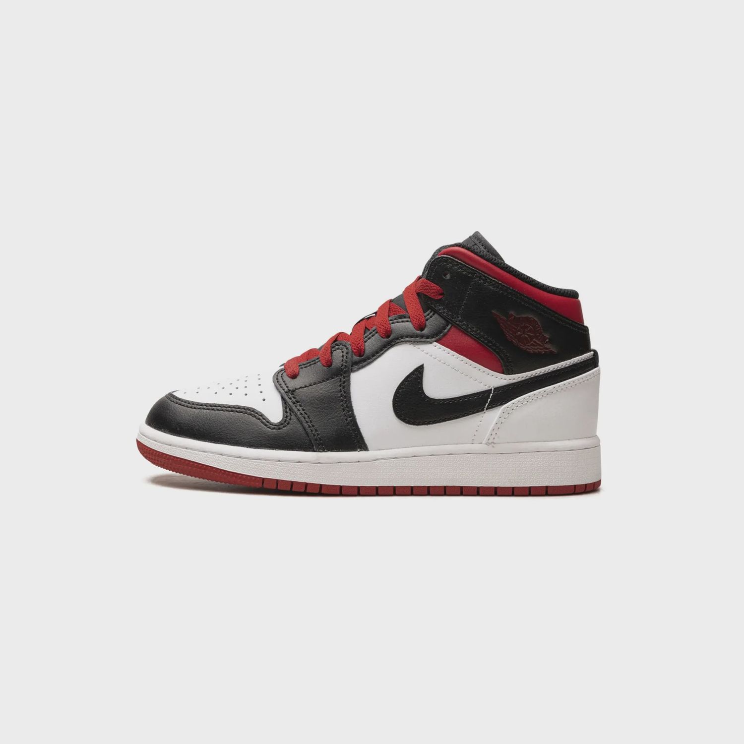 Jordan 1 Mid Gym Red Black Toe (GS)