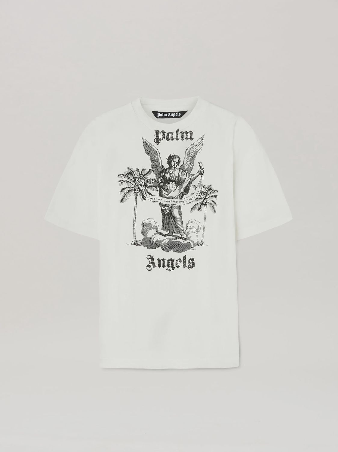 PALM ANGELS White University T-Shirt