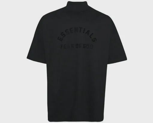 Fear of God Essentials Arch Logo Tee Jet Black