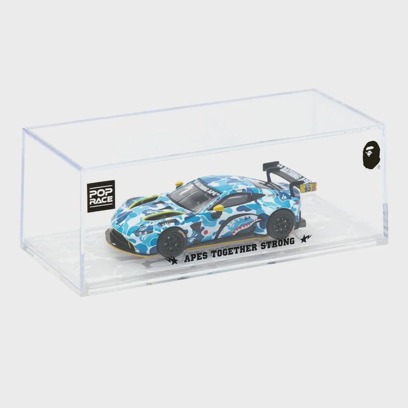 BAPE x POPRACE Aston Martin GT3 Blue
