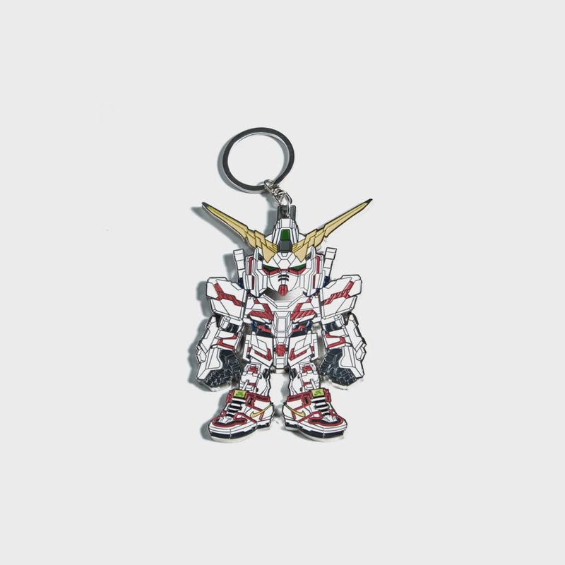 Nike SB x Unicorn Gundam Keychain White
