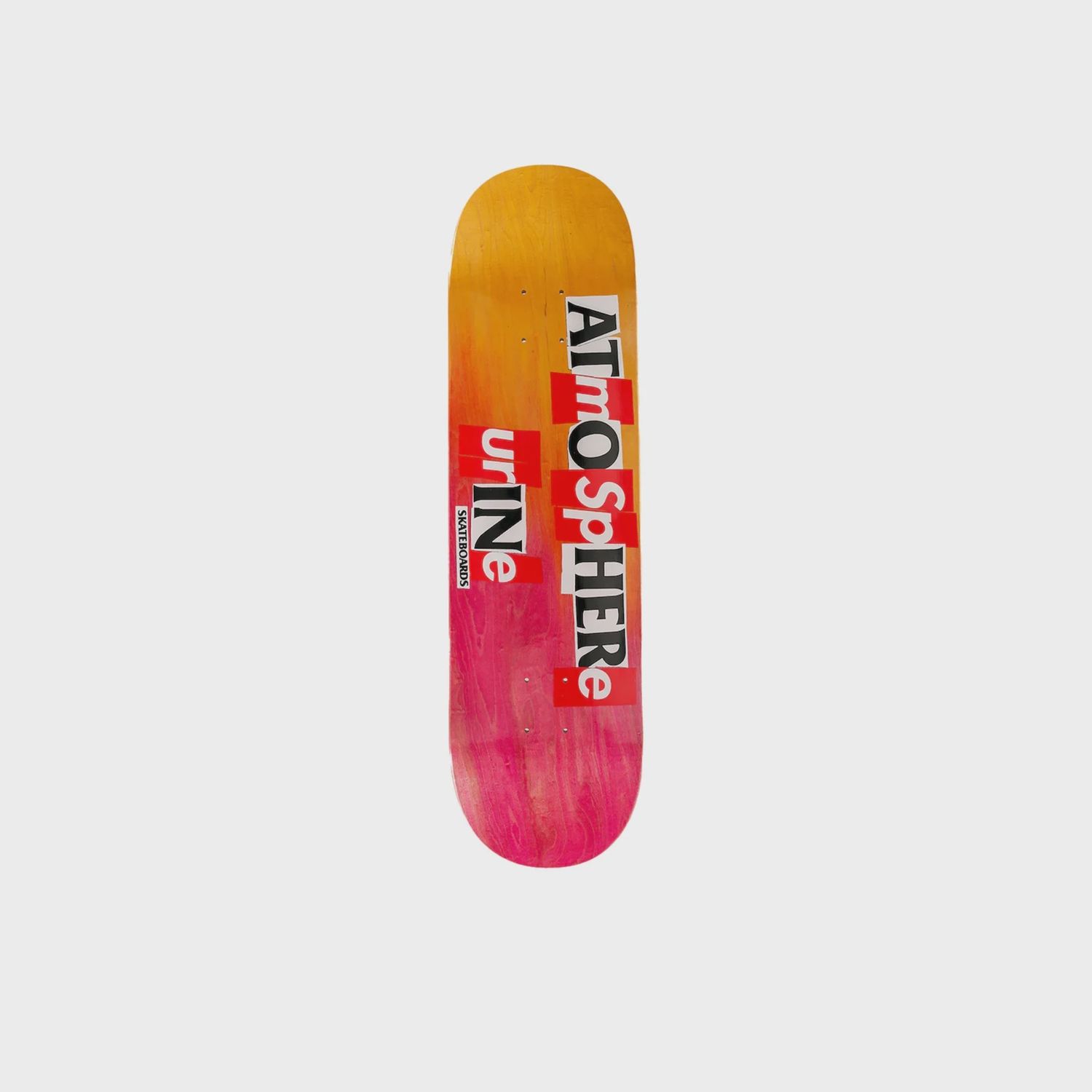Supreme ANTIHERO Skateboard Deck Pink/Yellow