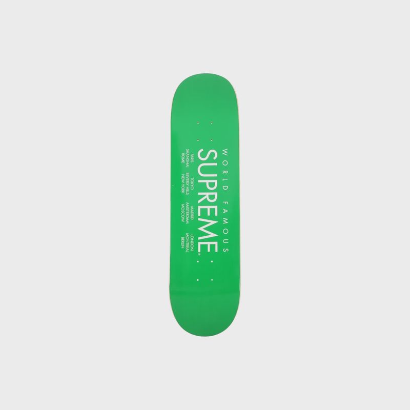 Supreme International Skateboard Deck Green