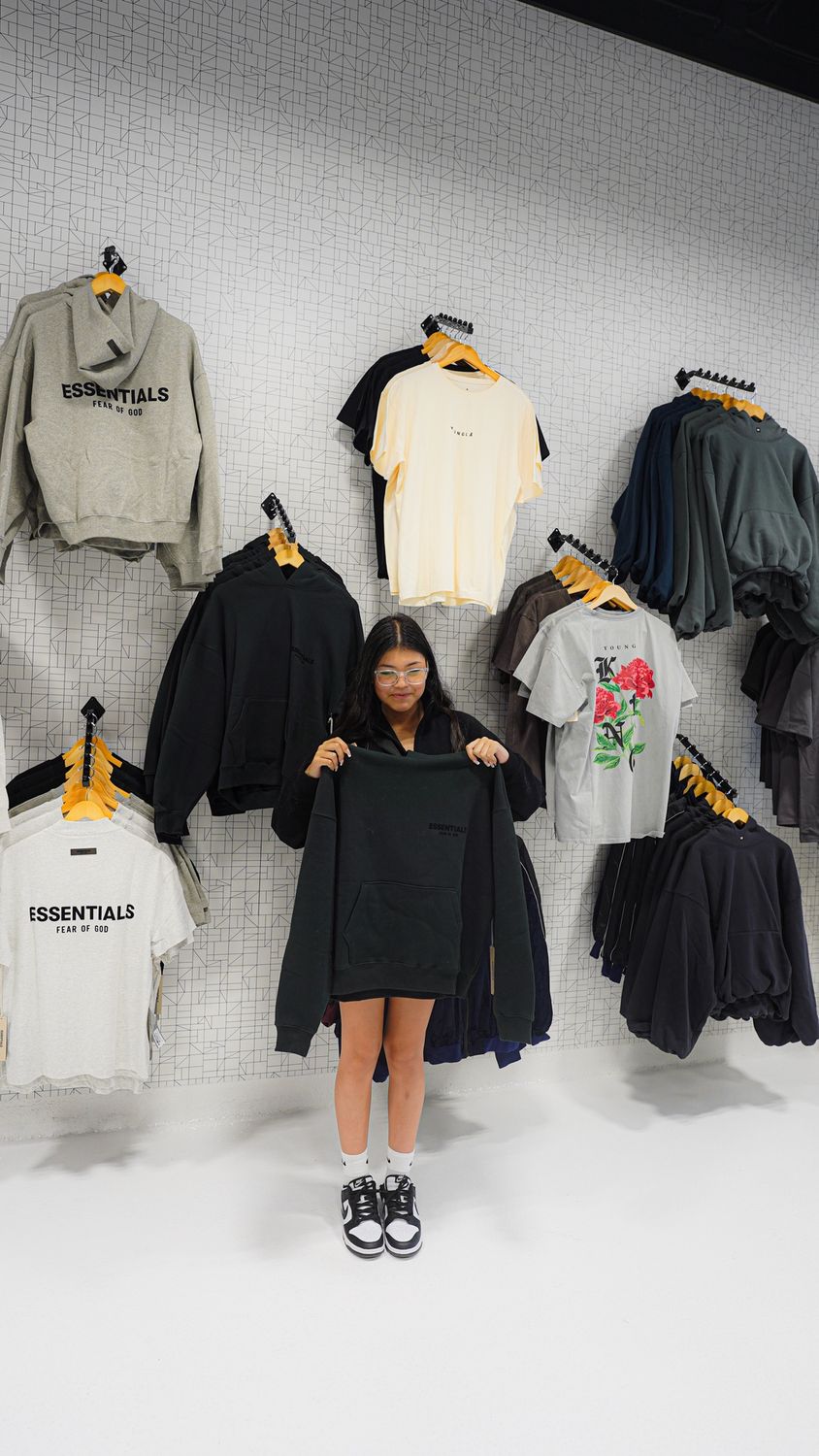 Rude Vogue Baseline Logo Hoodie