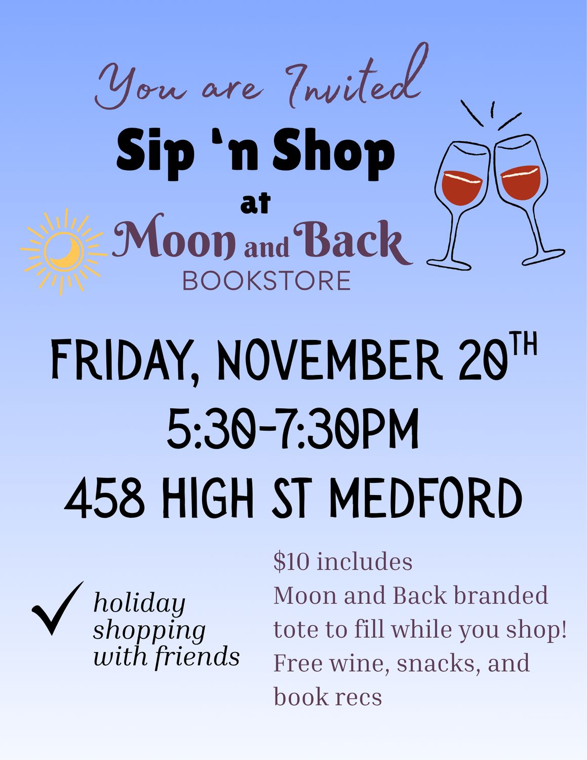 Sip'n Shop Night