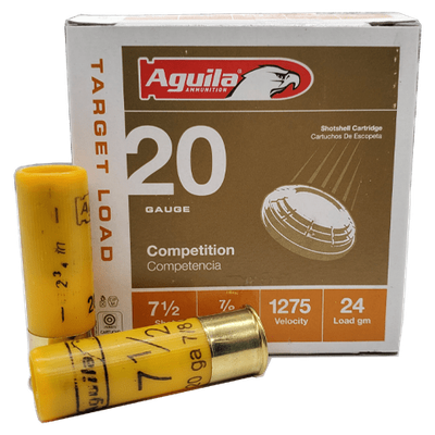 20 Gauge Target Load 7.5 Shot 1275 V 7/8 load oz 24 Load 2 3/4L