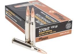 Elite Performance Sig Sauer 270 HT 130 Gr 3050 Ft 2685