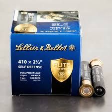Elite Protection 410/ 2 1/2&quot; 15pcs BB Buck Dual Pellet Load