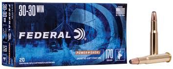 Federal 30-30 Win 170 Gr 20 Ct
