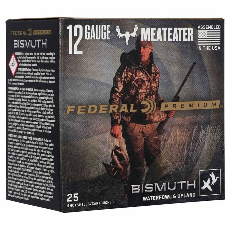 Federal Meateater Bismuth 12G 3&quot; 1450 FPS 1 3/8oz 4 Shot