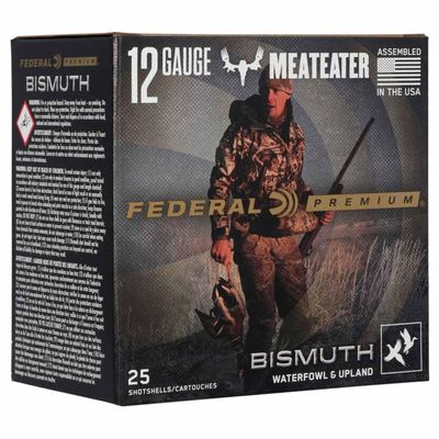 Federal Meateater Bismuth 12G 3&quot; 1450 FPS 1 3/8oz 4 Shot