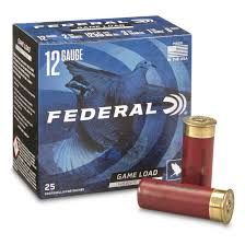 Federal Game Load 12 GA 2 3/4&quot; 1255 FPS 3 1/4 Dram 1 1/8oz 8 Shot