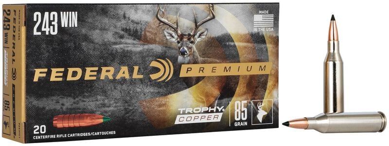 Federal Gr 20 Ct l Premium 243 Win 85
