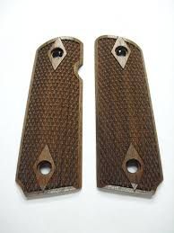 Grips, Compact Walnut, LOGO D.D.