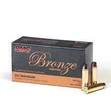 Bronze Hunting 357 Mag 158 Gr 50 Ct