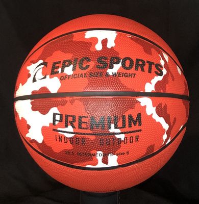 Scarlet/Camo 28.5&quot; Basketball