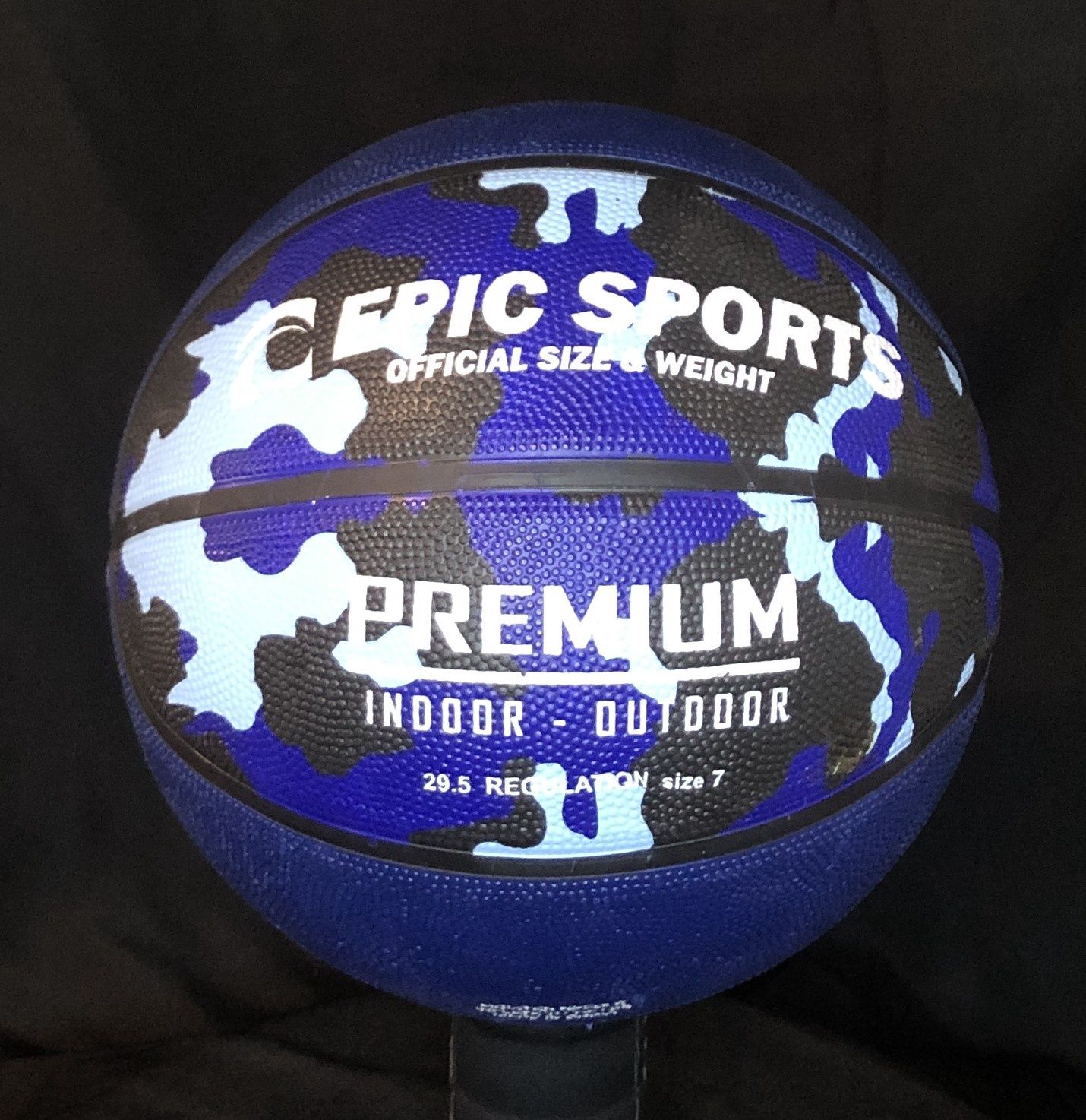 Epic Multi-Color Camo Premium Recreational Basketballs Navy/Camo