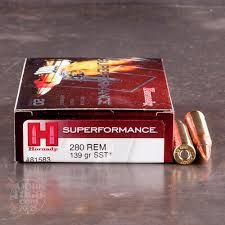 Hornady Superformance 280 REM 139 Gr SST