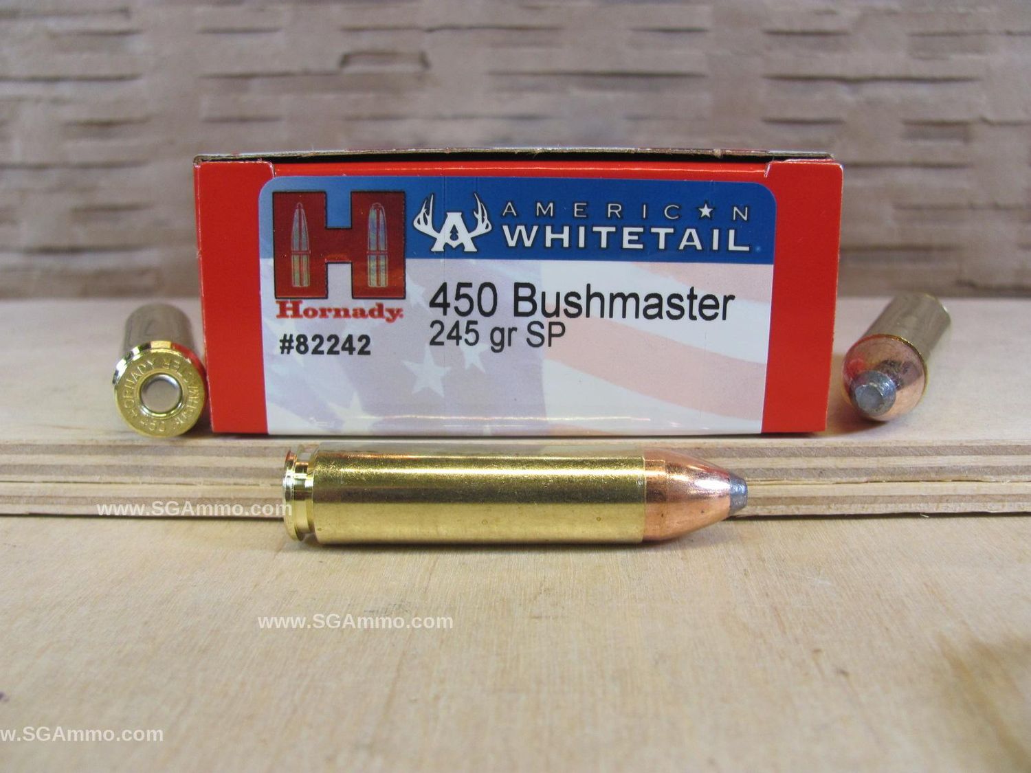 Hornady 450 Bushmaster 245 Gr SP 20 Ct