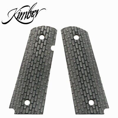 Kimber Grips G10 Blk W/ AMBI &amp; Magwell
